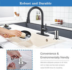 Ouest Dish Soap Dispenser for Kitchen Under Built-in Soap Dispenser Pump Bathroom with 300ML Bottle Electroplated