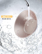 CHEFMADE Mini Pudding Pan Set, 3-Inch 4Pcs Non-Stick Egg Tart Mold Round Mini Cake and Loaf Bakeware for Oven and Instant Pot Baking (Champagne Gold)