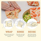 Bee's Wrap Beeswax Wraps for Food - Mushroom Magic Bread Wrap - Made in USA Reusable Bread Storage Bags - Organic & Eco-Friendly Alternative to Aluminum Foil, Sourdough Bags & Plastic Wrap
