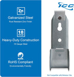 ICC Ceiling Mount J Hook 1 5/16” Without Retainer Clip – Galvanized Steel Cable Management Hooks for Hanging Cable - Rust-Resistant, EIA and TIA Compliant - 1 5/16 Inch 25 Pack