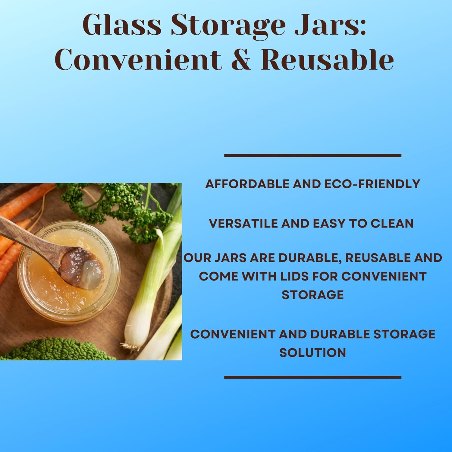 Jarming Collections Mason Jars - 16 oz Glass Extra Wide Mouth Pint Storage Jars with Black Flip Snap Lids - Made in USA