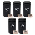 Herb Guard - 2 Oz Airtight Ultraviolet Jar (1 Liter), Humidity Pack Keeps Herbs Fresh for Months [5 Pack]