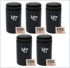 Herb Guard - 2 Oz Airtight Ultraviolet Jar (1 Liter), Humidity Pack Keeps Herbs Fresh for Months [5 Pack]