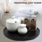 12-inch Lazy Susan Organizers, ACIAZAAZ Lazy Susan Turntable for Cabinet, Kitchen Turntable Storage for Table, Countertop, Pantry