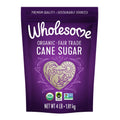 Wholesome Sweeteners 4-Pound Organic Cane Sugar, Fair Trade, Non GMO, Gluten Free & Vegan for Baking and Sweetening, 6 Pack