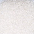 Kasvan White Sanding Sugar Sprinkles - Edible Sugar Crystals, Baking Cake Decorations, Ice Cream Toppings cupcake Decorating, Wedding Party Chirstmas Supplies, 85g/3.2oz (White)