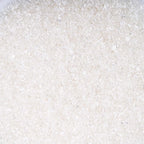 Kasvan White Sanding Sugar Sprinkles - Edible Sugar Crystals, Baking Cake Decorations, Ice Cream Toppings cupcake Decorating, Wedding Party Chirstmas Supplies, 85g/3.2oz (White)