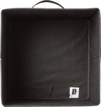 Amazon Basics Collapsible Fabric Storage Cubes Organizer with Handles, Sturdy, Black, 10.5-x-10.5-x-11-inch, Pack of 6