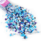 Galaxy Star Sprinkles for Cake Decorating 4.23ounce - Pearl Sugar Mix Contains Spaceship & Star Sprinkles for Cupcake Toppers, Ice Cream, Candy, Cookie Decorations - Children Party Supplies