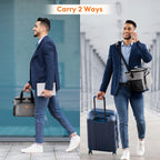 Lifewit Large Lunch Bag Insulated Lunch Box Soft Cooler Cooling Tote for Adult Men Women, Gray 24-Can (15L)