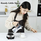 Artilife 500W Small Hot Plate Mini Hot Plate,Artilife 500w Small Electric Hot Plate,Mini Stove Portable Stove Kitchen Cooktop Electric Heater,Perfect Size for Moka Pot 110V