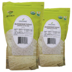 McCabe Organic Buckwheat Flour - Buckwheat Flour Organic | Rich with Fiber & Minerals | USDA and CCOF Certified | Packed in USA | 2Lbs (Pack of 2)