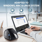 iDPRT Label Printer - SP310 Thermal Label Maker with Auto Label Detection, 1"-3.15" Print Width for Home, Office&Small Business, Suitable for Barcode, Address, Filling and Storing, Support Windows&Mac