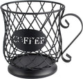 TreeLen K Cup Holder Coffee Pod Holders for 35 Kcups Keurig Storage Organizer Coffee Bar Accessories for Counter - Matte Black