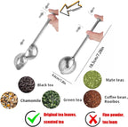 2pack Tea Ball, tea infuser for loose leaf tea, tea strainers for loose tea, stainless steel tea strainer, loose leaf tea steeper, easy clean, tea fine mesh strainer reusable