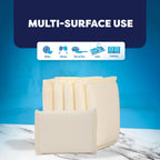 6 Scrub Sponges Kitchen by SCRUBIT, Multi-Purpose Scouring Pads, Non-Scratch Cleaning Sponges for Dishes, Pots & Non-Stick Cookware - Long Lasting Dish Scrubbers for Kitchen, Bathroom & More
