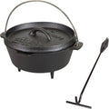Stansport Pre-Seasoned Cast Iron Dutch Oven