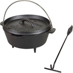 Stansport Pre-Seasoned Cast Iron Dutch Oven