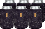 Sok It CanSok 6 Pack Sleeve for Beer & Soda Insulated Neoprene Cover (Zodiac Sky, 12oz Can Sleeve - 6 Pack)