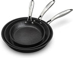 imarku Non Stick Frying Pans, 8&10&12 inch Nonstick Skillet, Professional Frying Pan, Induction Compatible Cooking Pan Set, Cool Stainless Steel Handle, Dishwasher Safe, Gift for Men and Women