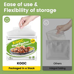 KOOC Slow Cooker Liners 13"x21" 30 Count Disposable Plastic Bags Pot Liners Cooking Bags Fit 3 qt to 8.5 qt Pot BPA Free