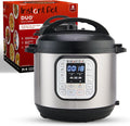 Instant Pot Duo 7-in-1 Electric Pressure Cooker, Slow Cooker, Rice Cooker, Steamer, Sauté, Yogurt Maker, Warmer & Sterilizer, Includes App With Over 800 Recipes, Stainless Steel, 8 Quart