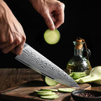 HOSHANHO 3 Pieces Knife Set, Professional High Carbon Powder Steel Kitchen Knife Set, Ultra Sharp Knives Set for Kitchen with Elegant Gift Box