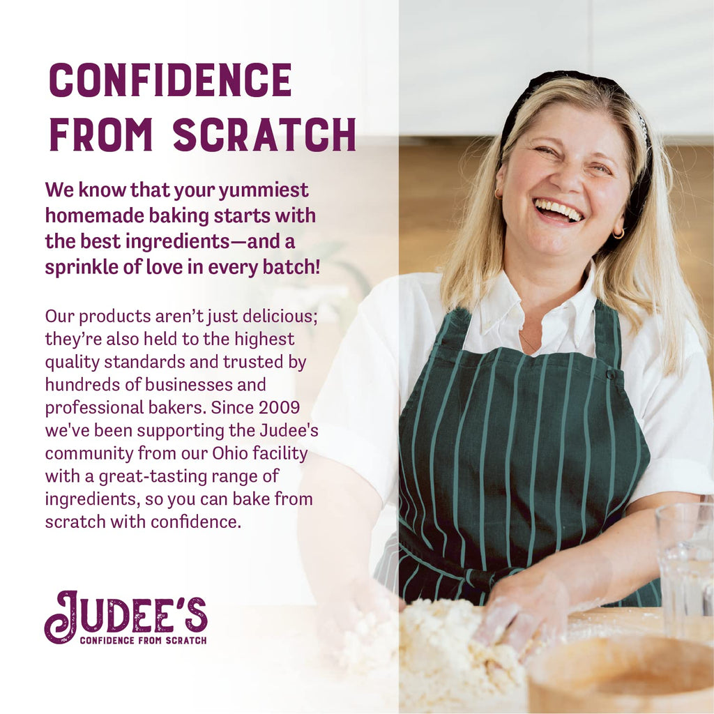 Judee's Gluten Free Superfine Caster Sugar - 2.5 lbs Delicious & Gluten-Free for Homemade Treats, Baked Goods, and Toppings - Airy & Smooth for Baking