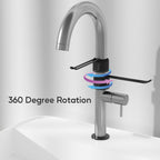 Stylish and Functional Dish Towel Holder - Keep Your Kitchen Rags and Dishcloths Neat and Within Reach with This Sink Dish Cloth Holder and Storage Rack! (1, Black)