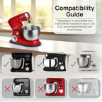 Ibyx Elegant Sliding Tray - Compatible with 4.5 Qt KitchenAid Stand Mixers and Other Heavy Appliances (Black)