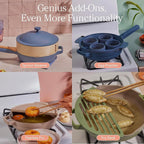 Our Place Always Pan 2.0-10.5” (2.6 Qt) Nonstick, Toxin-Free Ceramic Cookware | Patented 10-in-1 Aluminum Frying & Sauté Pan | Safe for Oven, Induction & All Cooktops up to 450°F | Spice