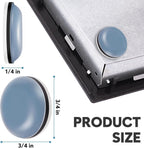 Appliance Sliders for Kitchen 24 PCS Self-adhesive Small Kitchen Finds Appliance Slider Hacks Easy to MovIing & Space Saving Must Have Home Gadgets Mixer Accessories for Countertop