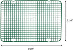 Great Jones Big Chill Wire Cooling Rack (Broccoli) – 16.9" × 11.4" Heavy-Weight Aluminized Steel,Nonstick Baking Rack – Oven Safe 450 °F, Bacon & Cookie Cooling Rack – Fits Half Sheet Pans