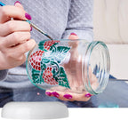 JARMING COLLECTIONS Mason Jars 16 oz Glass Extra Wide Mouth Pint Storage Jars with Lids - BPA Free Plastic Storage Lids - Made in USA - Pint Glass Jars 16 oz with White Lids