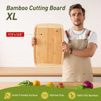 Bamboo Cutting Board Set Non Slip Feet Over Sink Acrylic Counter Lip Glass Plastic Smart Clear Countertop Marble Organizer Engraved Holder Flexible Round Black Stone Thin Bar White Commercial Metal