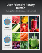 GDOR 1200W Juicer Machines with Larger 3.2" Feed Chute, 45oz Large Juice Jug, Centrifugal Juice Extractor Maker with Titanium Enhanced Cutting System, Dual Speeds, BPA-Free, Silver