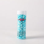 Kasvan Blue Pearl Sugar Sprinkles - Edible Candy Pearls 130g/4.58 Oz, Mix Size, Baking Cake Decorations, Ice Cream Toppings and Cookie Decorating, Wedding Party Chirstmas Supplies