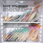 Reusable Snack Bags Dishwasher Safe,10Pack Reusable Bags Silicone Extra Thick Leak-proof Reusable Freezer Bags for Candy, Snack, Cereal, Travel Items, Home Organization（Orange）