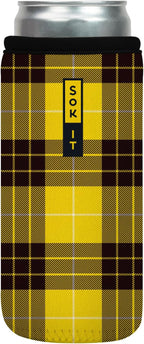Sok It CanSok Sleeve for Beer & Soda Insulated Neoprene Cover (Clueless, 12oz Slim Can Sleeve)