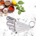 King Arthur Baking Company Odd-Sized Measuring Spoons, 18/8 Stainless Steel, 5-Piece Set