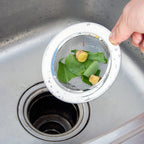 2PCS Kitchen Sink Strainer-Stainless Steel Mesh Drain Strainer,Large Wide Rim 4.5" Diameter
