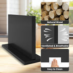 Black Magnetic Knife Holder, Double-Sided Magnetic Knife Block Universal Multi-function Display Rack for Kitchen Counter