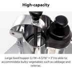 Robot Coupe CL50GOURMET NODISC Single-Speed Cutter Mixer Continuous Feed Commercial Food Processor with Side Discharge, 120v (Discs NOT Included)