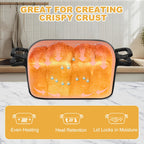 Oval Enameled Dutch Oven for Bread Baking - 3.6QT Cast Iron Sourdough Bread Pan with Lid