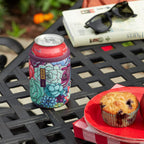Sok It CanSok 6 Pack Sleeve for Beer & Soda Insulated Neoprene Cover (Paws and Bones, 12oz Can Sleeve - 6 Pack)