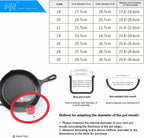 Silicon Glass Lid for Pot,Pan,Skillet Fits 11"(28CM) Cookware Silicon lid Dishwasher Safe, Replacement Lid Vented Tempered Glass with Heat Resistant Silicone Rim By HR Huare Technology, Red,1 Pack