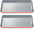 Caraway Non-Stick Ceramic Medium Baking Sheet - Naturally Slick Ceramic Coating - Non-Toxic, PTFE & PFOA Free - Perfect for Baking, Roasting, and More - Medium (15" x 10") - Perracotta