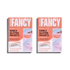 Fancy Sprinkles Opulust Edible Glitter Packets Portable & On-The-Go for Sparkling Drinks, Champagne, Cocktails, Wine, Beer, & more. (2 Pack)