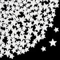 White Star Sprinkles for Cake Decorating, Edible Star Candy, 150g/5.29oz Mix Size, Baking Cake Decoration, Cupcake, Cookie, Holiday, Valentine's Day, Wedding Party, Christmas Supplies