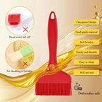 Large Silicone Basting Pastry Brush, Limso 2 PCS Heat Resistant Food Brush, Cooking Brush Suitable for BBQ Grill and Baking, Dishwasher Safe (2 Colors)